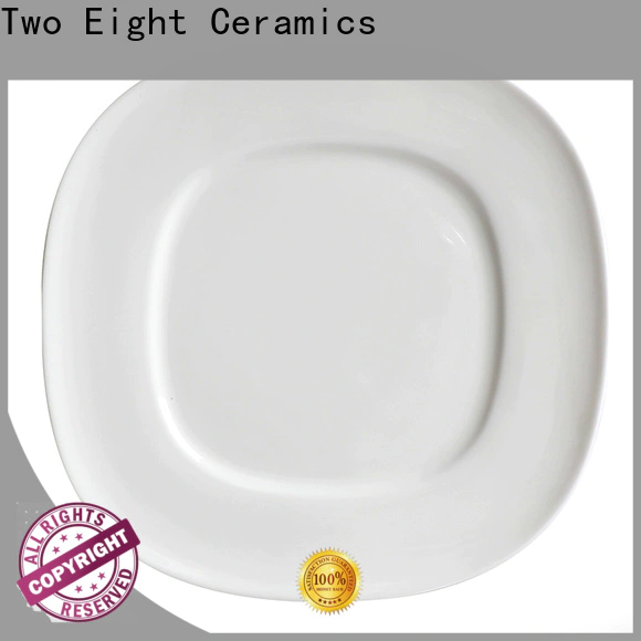 Wholesale square ceramic plates manufacturers for bistro
