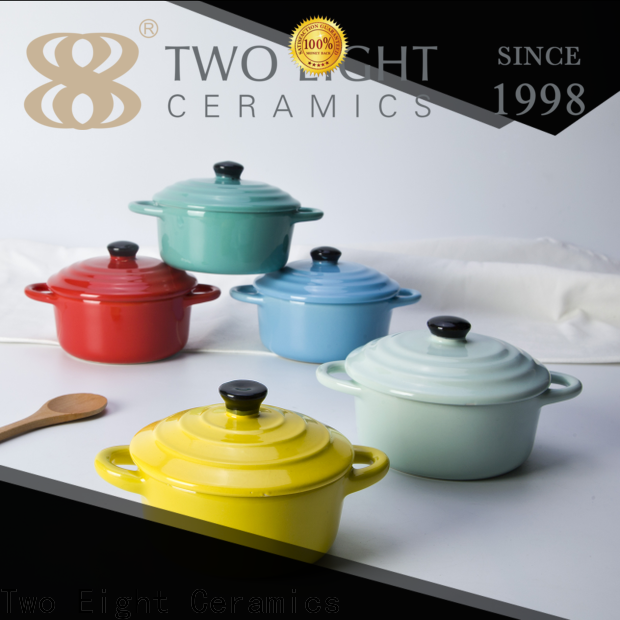 Two Eight italian ceramic bowls for business for hotel