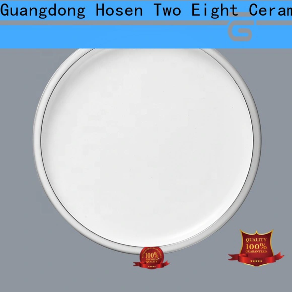 Two Eight restaurant ceramic plates company for restaurant