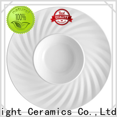 Two Eight glazed plate for business for restaurant