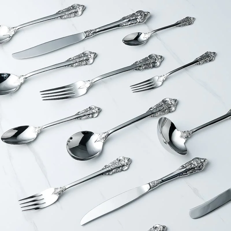 Palace Silver Collection - Hot Sale Unique Design Silver Cutlery For Hotel, Weeding, Event.