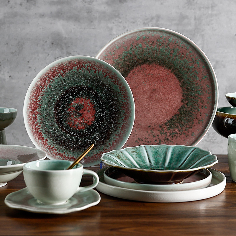 Cosmos Collection - 2022 New Reactive Glaze Design Porcelain Dinnerware Sets For Hotel, Restaurant, Event...