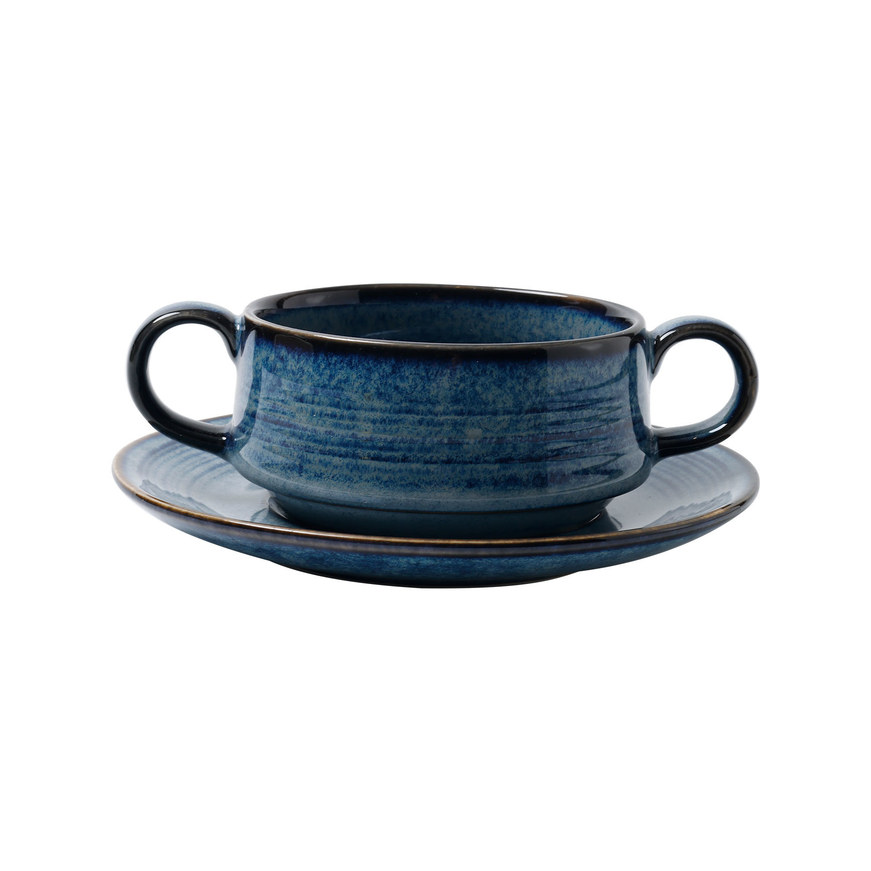 Saucer For Soup Cup With Handle