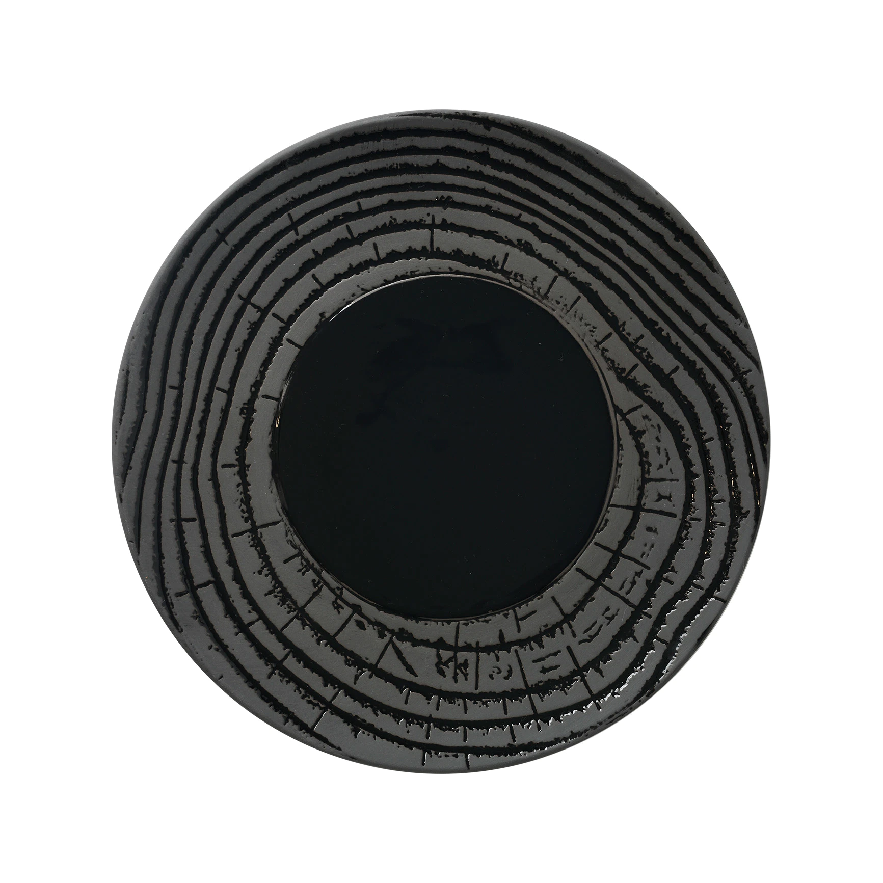 Round Plate(Black)