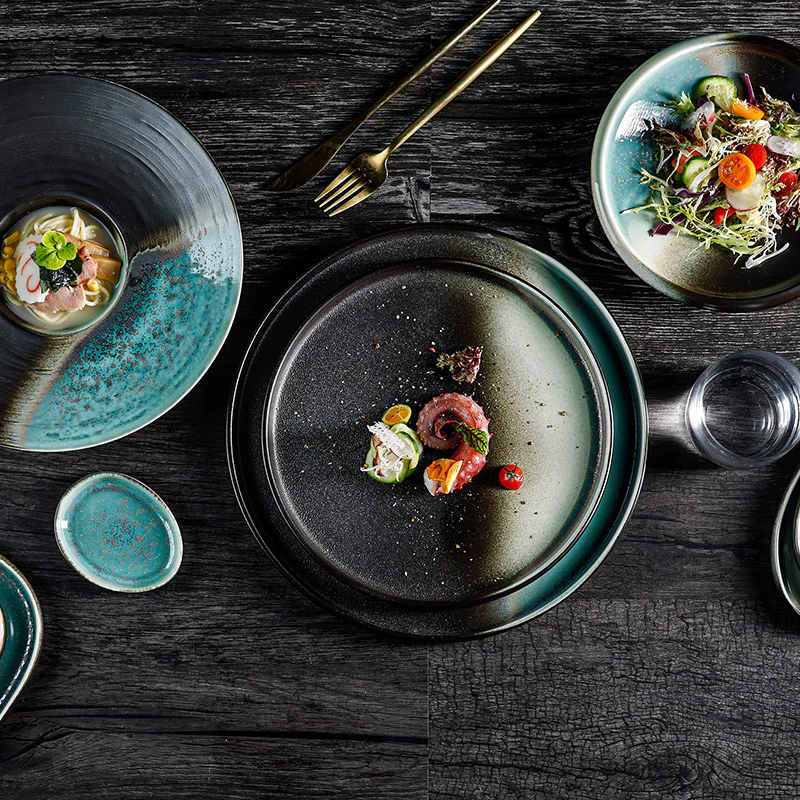Fusion Collection - A Bold And Expressive Collection Combining Matte And Reactive Glaze Surface Both Beautiful And Functional For Hotel, Restaurant And Events