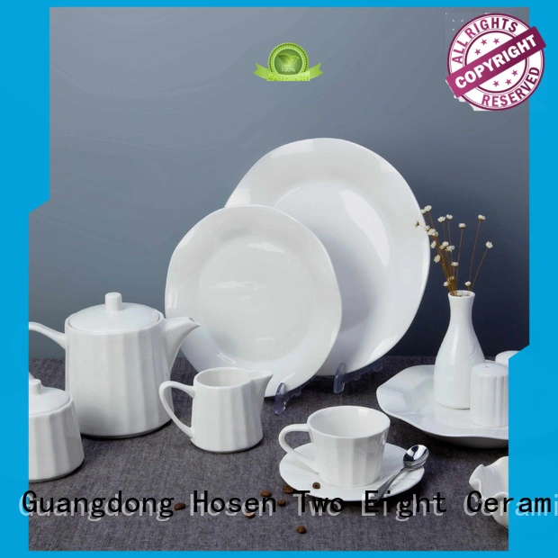 Two Eight rim hotel dinnerware wholesale series for home