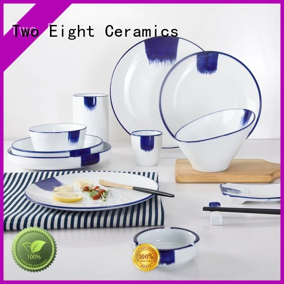 High-quality porcelain plate set factory for bistro