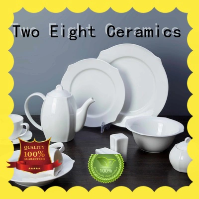 Two Eight smooth hotel chinaware from China for home