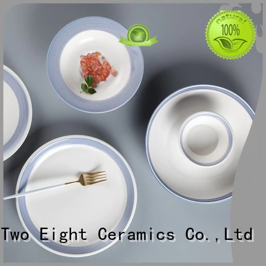 fresh restaurant style dinner plates directly sale for restaurant Two Eight