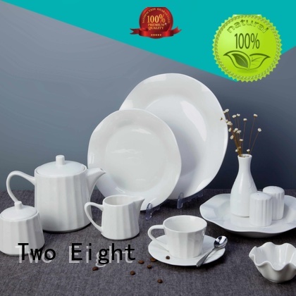 rim best porcelain dinnerware in the world directly sale for bistro Two Eight