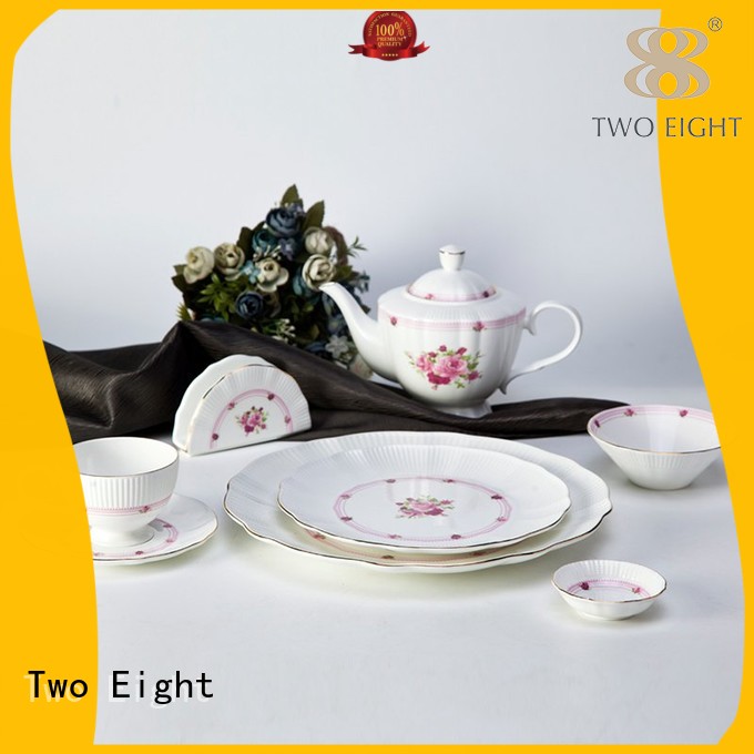 Two Eight Brand mixed contemporary white golden two eight ceramics