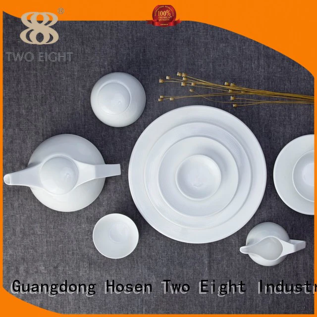 Two Eight Brand smooth white two eight ceramics manufacture