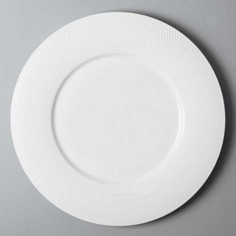 Two Eight Brand smooth fang french custom white porcelain tableware