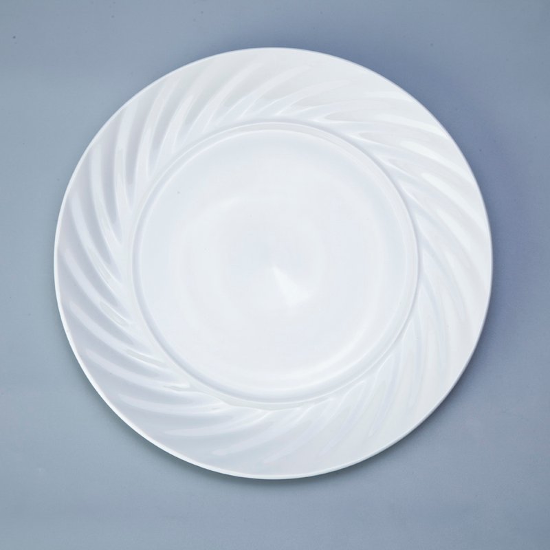 square cheap porcelain dinner plates series for bistro