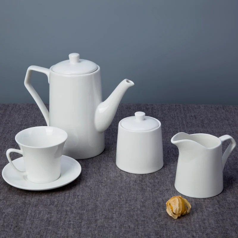 Open Stock Italian Style White Ceramic Dinnerware Sets for Restaurant - TW07