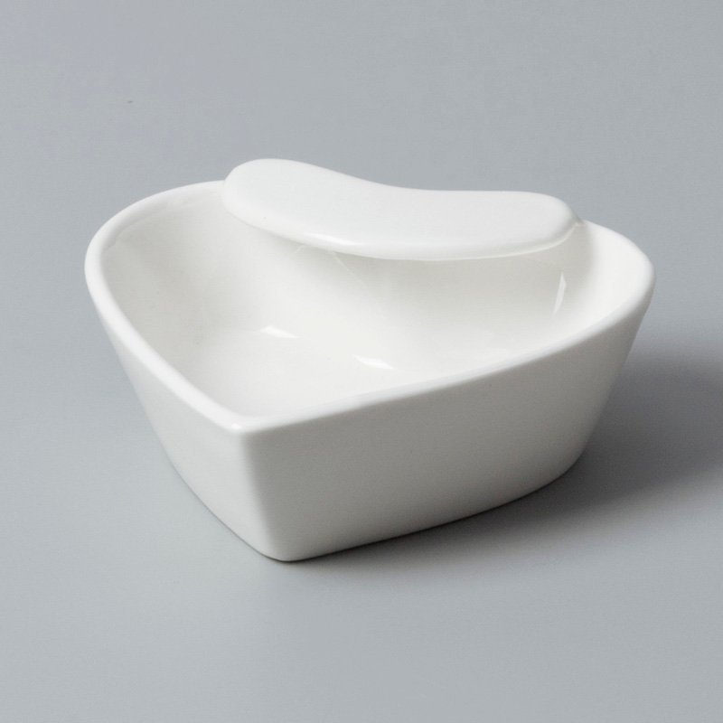 smooth royal white porcelain tableware Two Eight manufacture