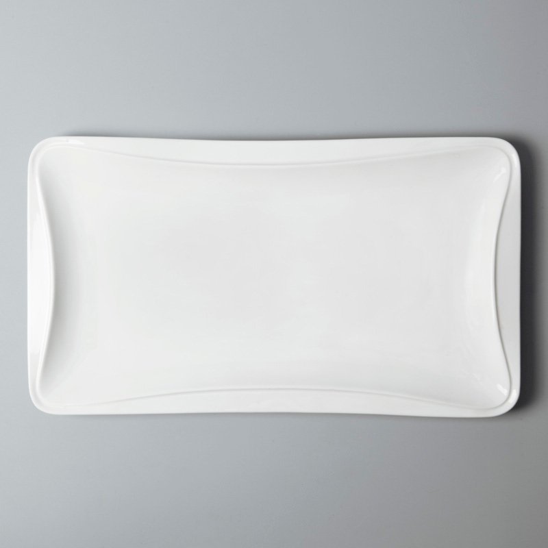 Two Eight Brand contemporary elegant open white porcelain tableware