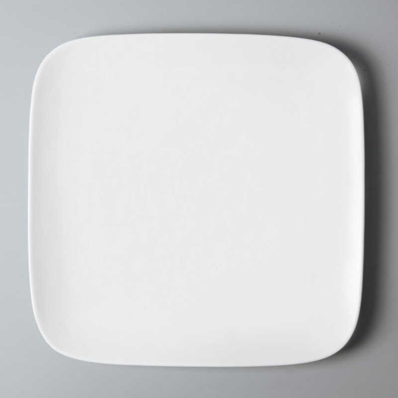 contemporary irregular white porcelain tableware Two Eight Brand