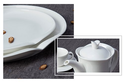 elegant modern porcelain dinnerware sets customized for dinner-1