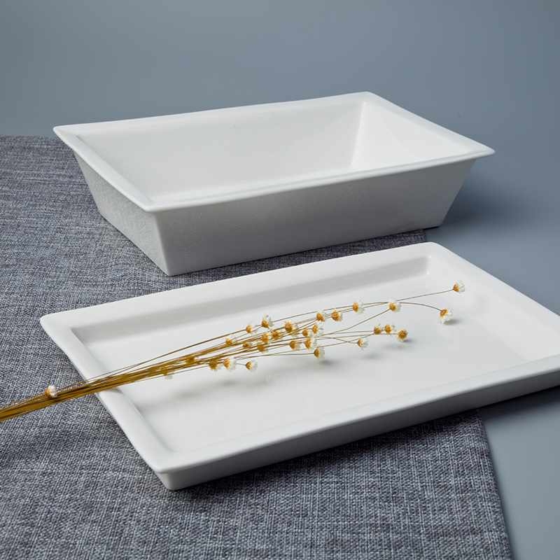 Chinese Style Square Porcelain Dinnerware Accessories- TA02