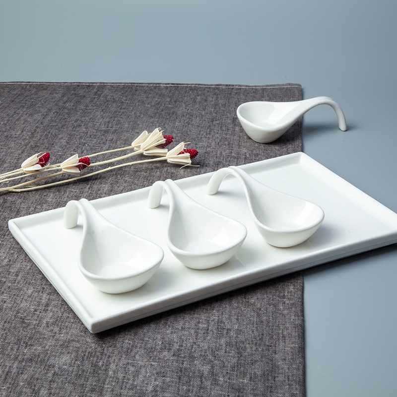 French Style Irregular Porcelain Dinnerware Accessories - TA03