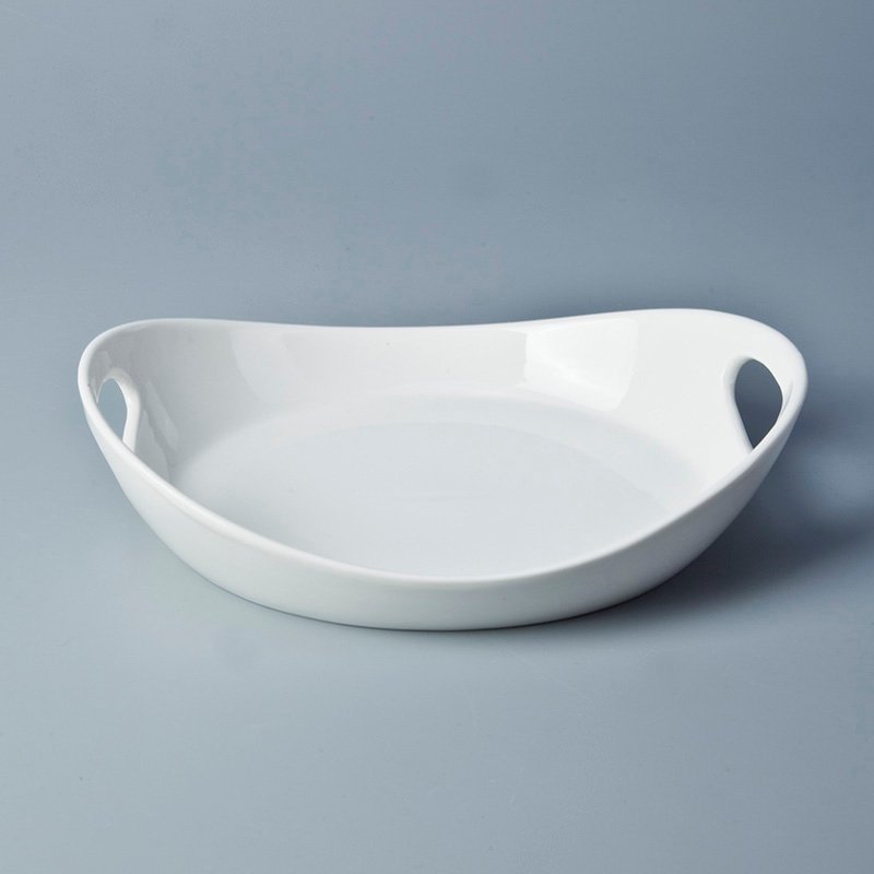 Contemporary Style White Porcelain Dinnerware Accessories for Kitchen - TA07