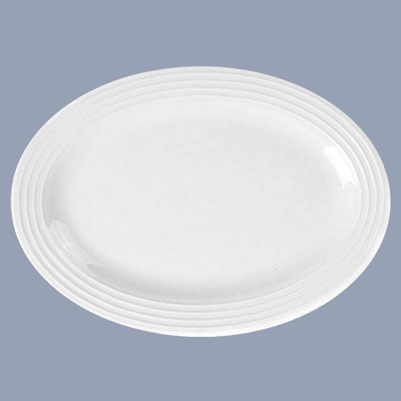 Two Eight rim tabletops avenue porcelain white dinnerware set manufacturer for restaurant-16