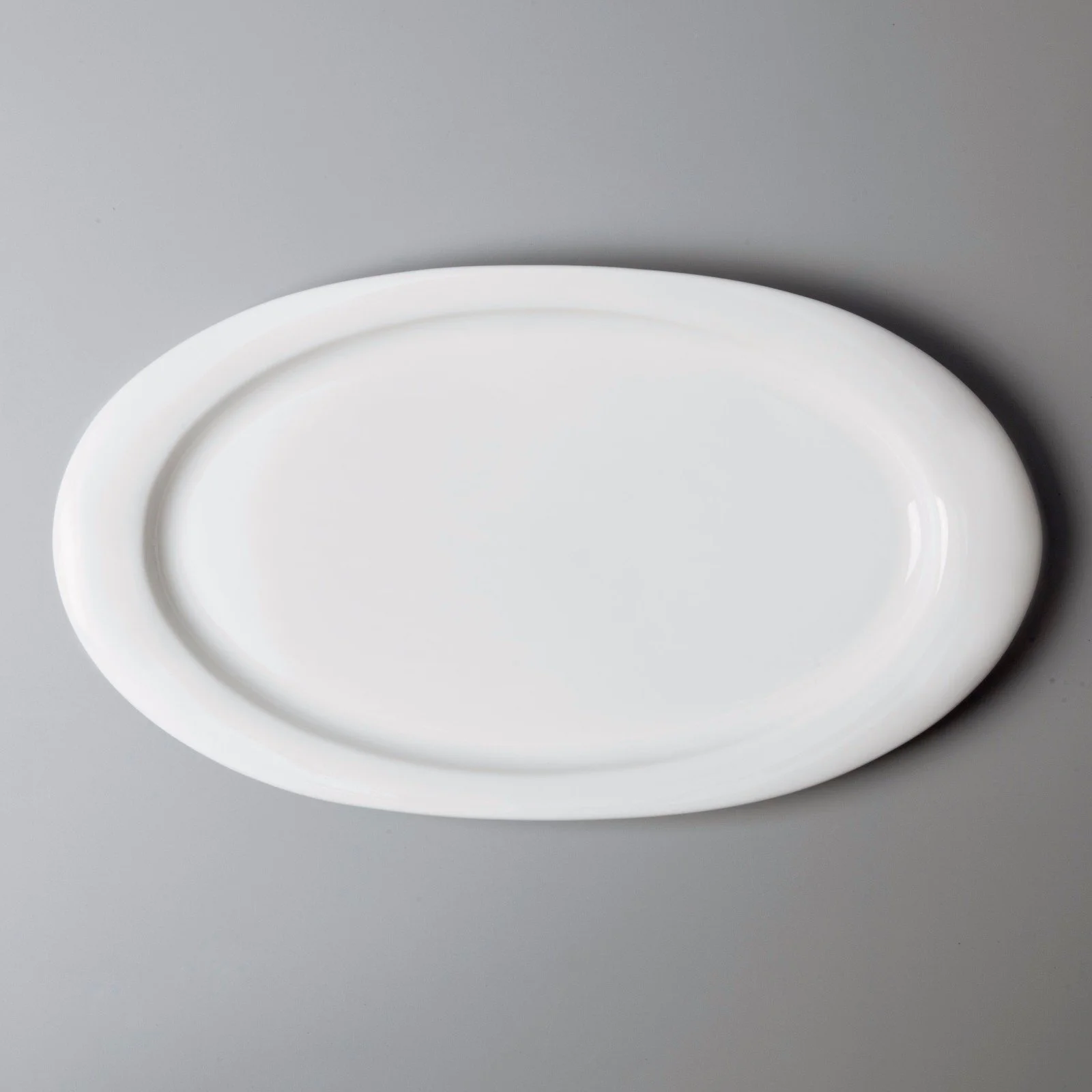 plate embossed white porcelain tableware Two Eight Brand