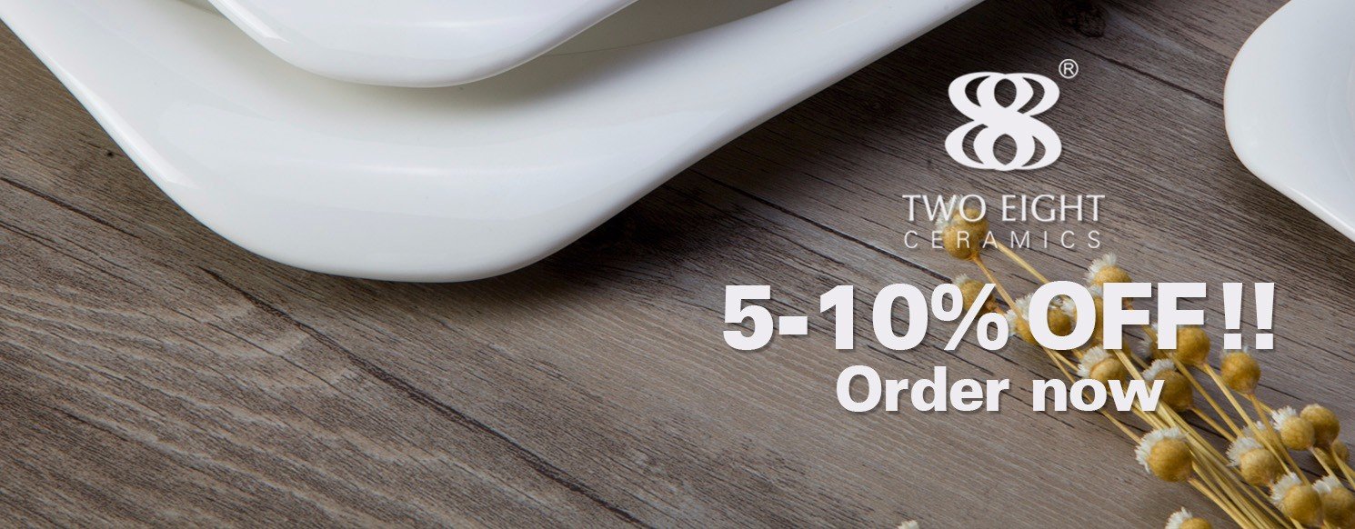 Two Eight modern hotel chinaware directly sale for bistro-13