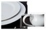 Two Eight Italian style classic white dinnerware sets manufacturer for kitchen