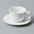 Two Eight Italian style classic white dinnerware sets manufacturer for kitchen