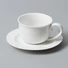 Two Eight round white dinner sets customized for kitchen