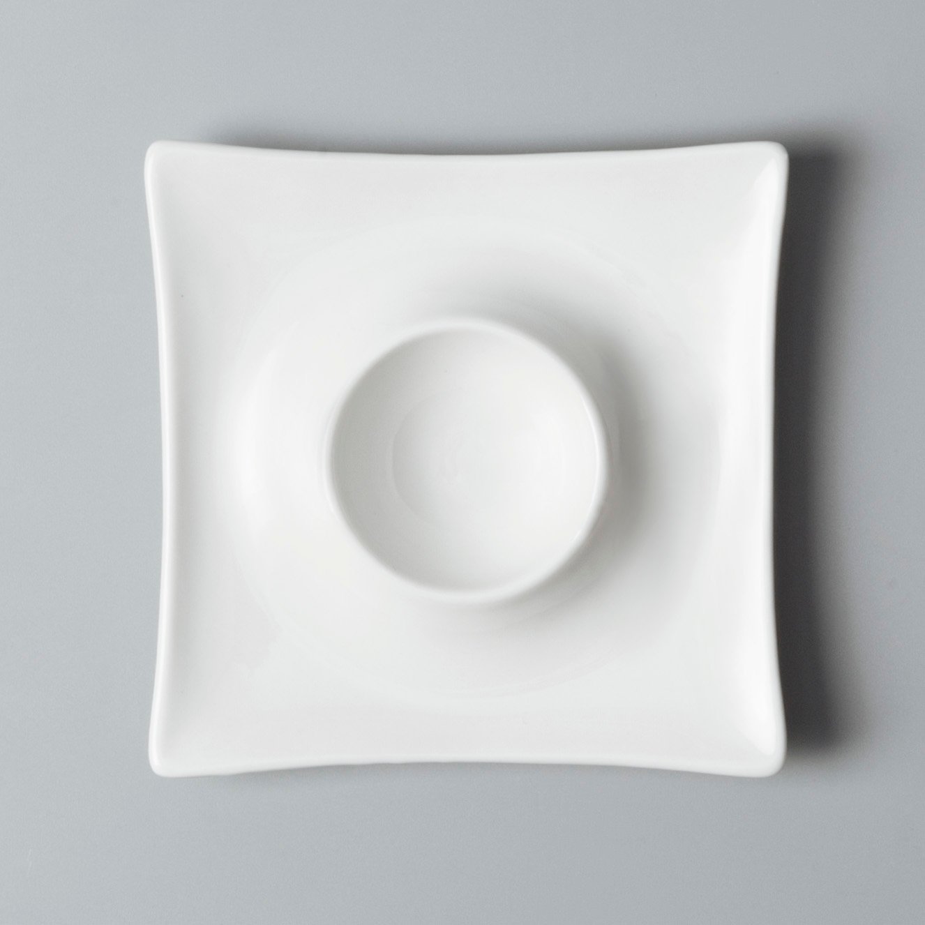 white porcelain dinnerware rim for bistro Two Eight-5