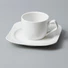 Two Eight sample white bone china dinnerware manufacturer for bistro