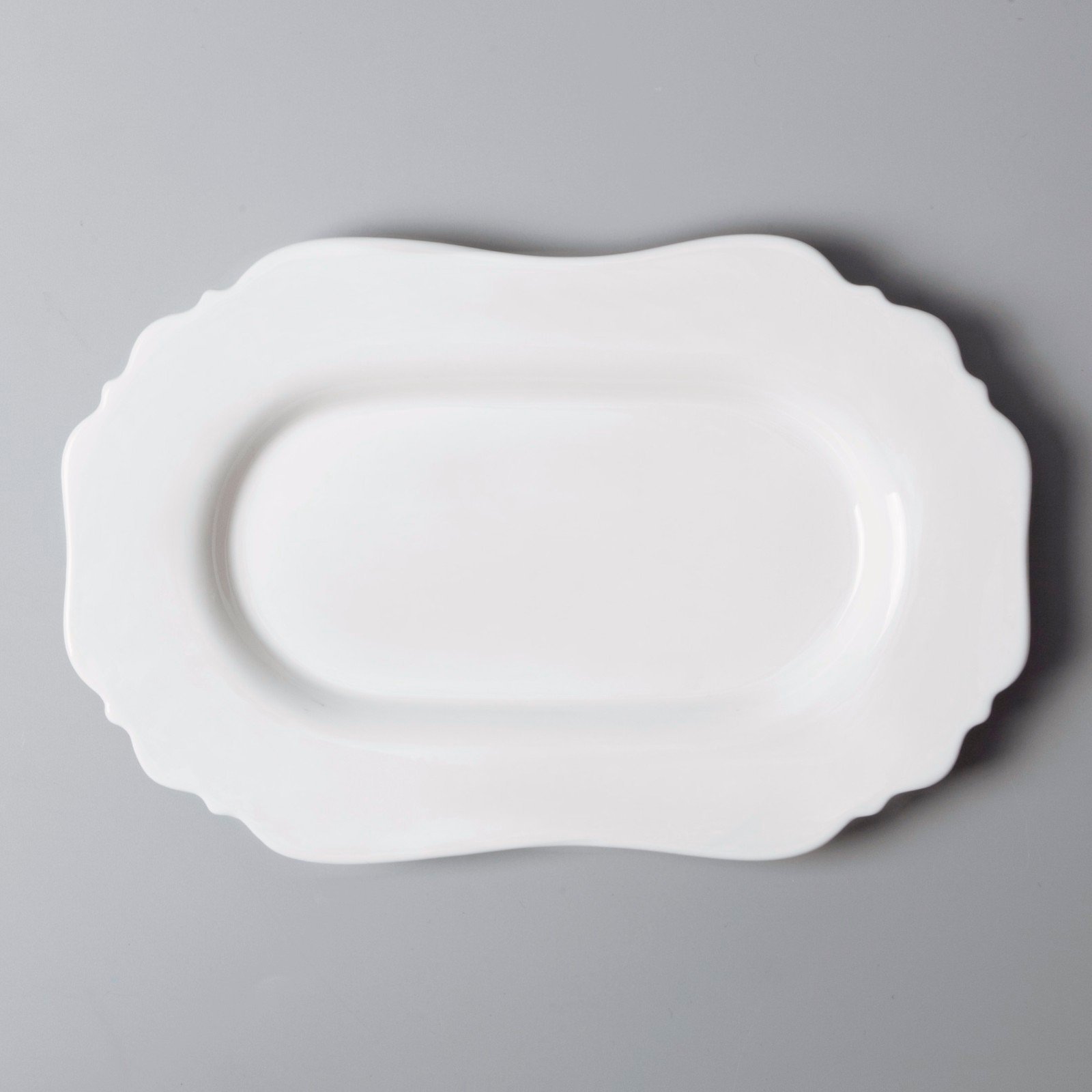 Two Eight Brand sample glaze plate white porcelain tableware