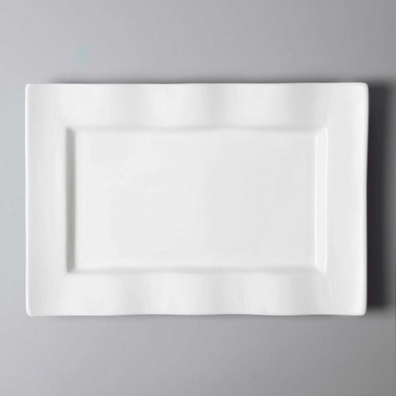 Two Eight fashion white porcelain platter Italian style for dinning room-5