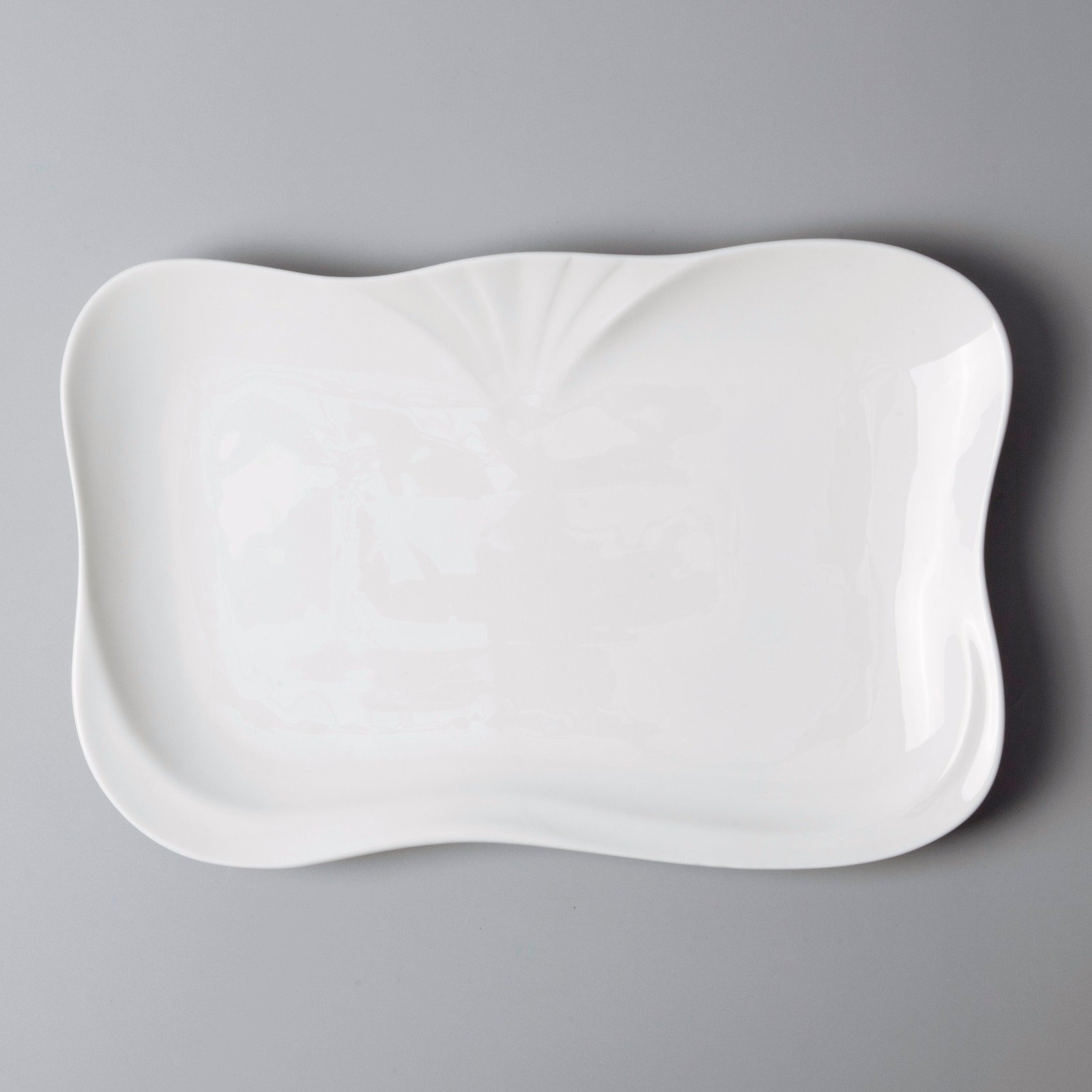 Two Eight fashion white porcelain platter Italian style for dinning room-6