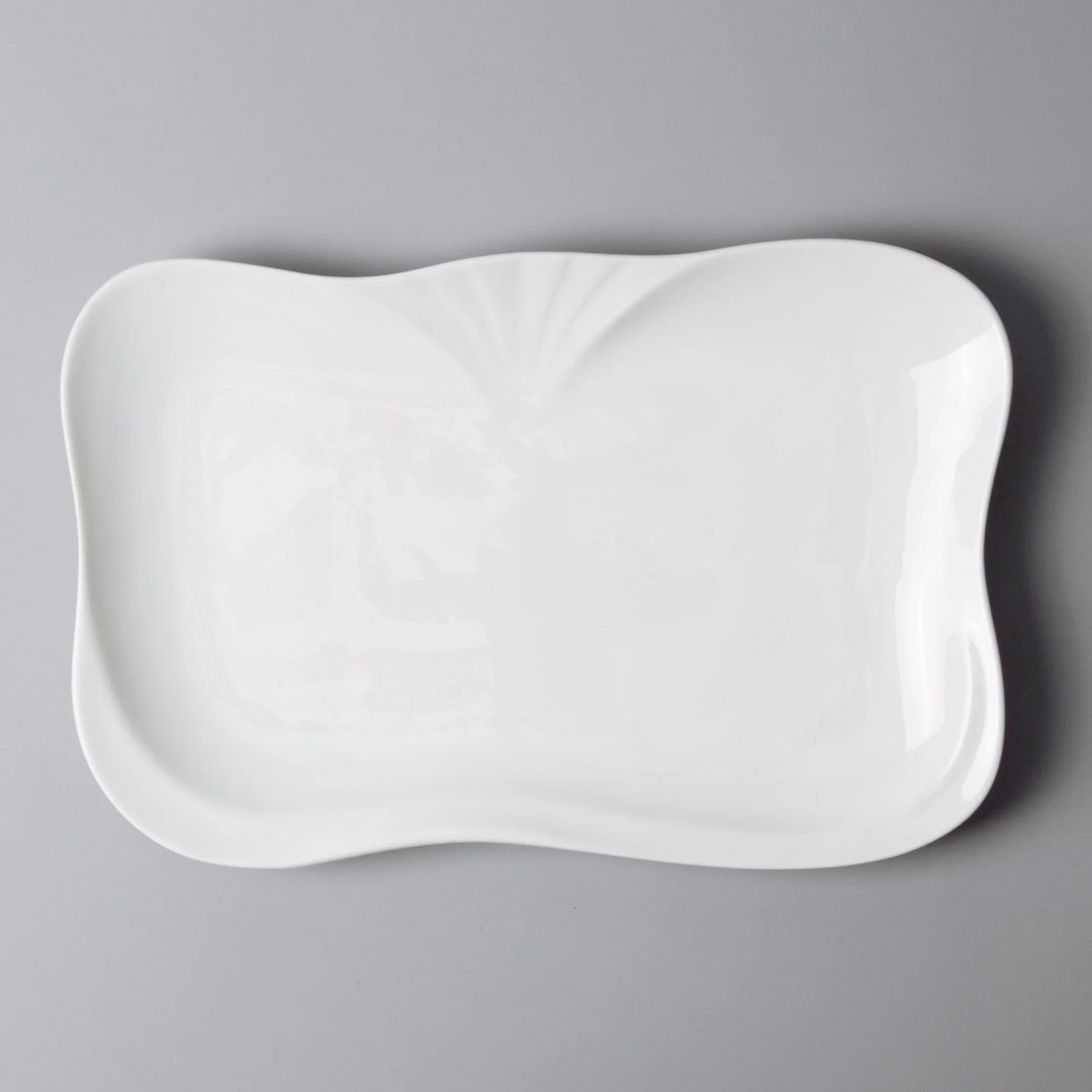Two Eight Brand color round custom white porcelain tableware