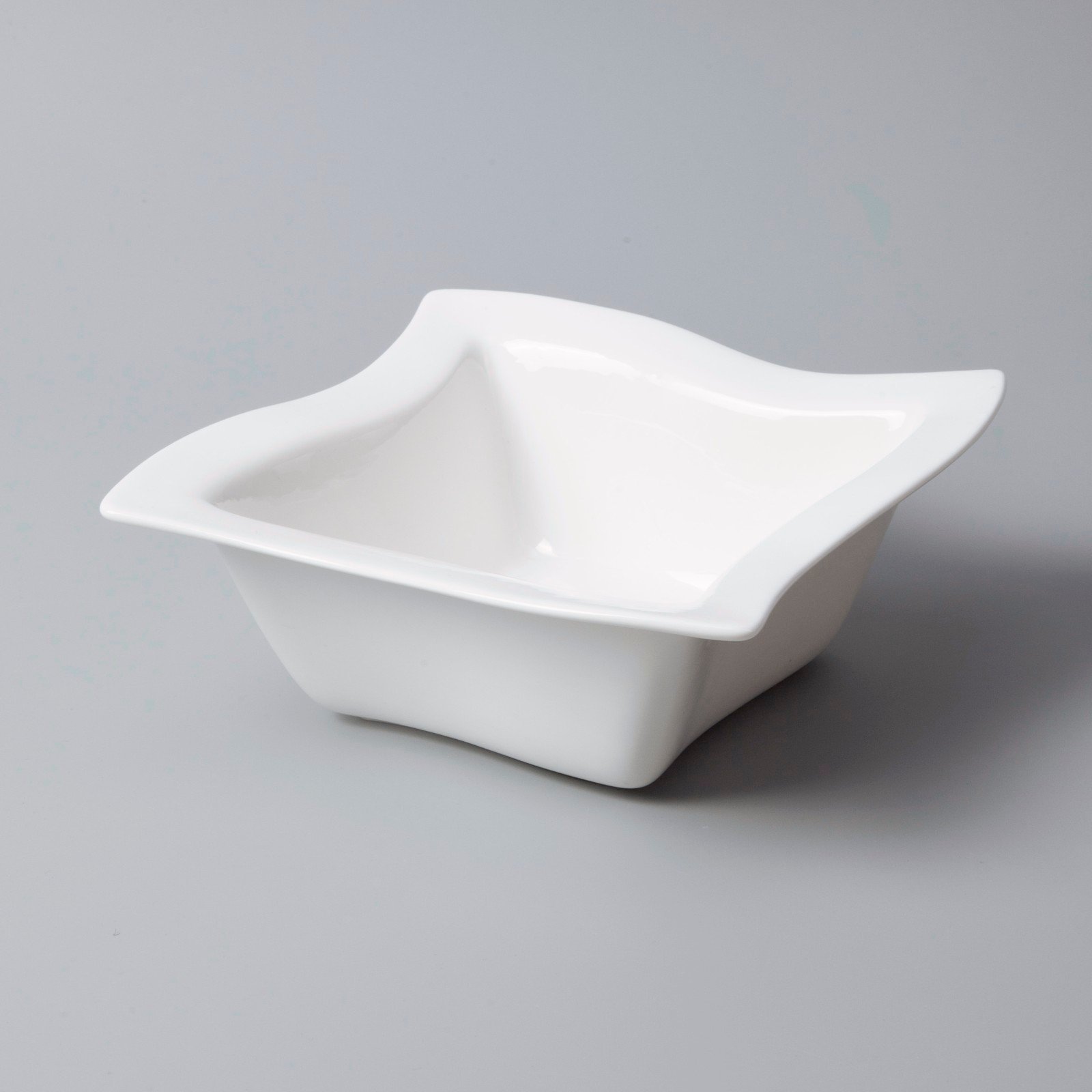 Two Eight Brand wang sample contemporary white porcelain tableware embossed