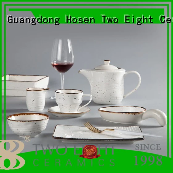 Two Eight vintage restaurant china dinnerware from China for kitchen