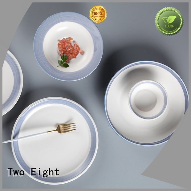 Two Eight solid restaurant crockery wholesale series for home