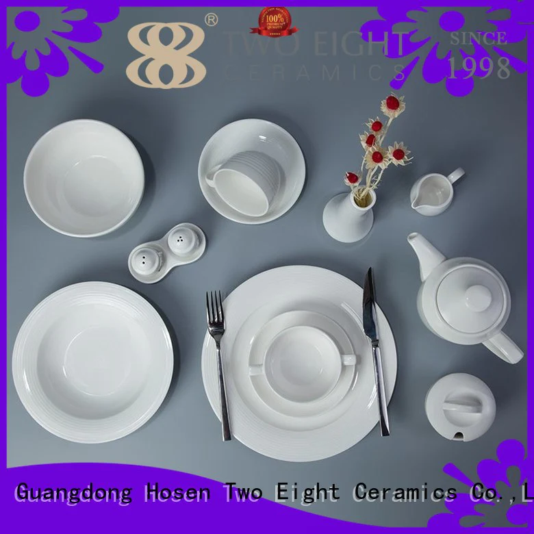 fashion white dinnerware sets sample series for home