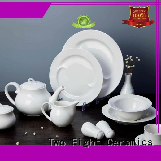 Two Eight royal hotel dinner set customized for bistro