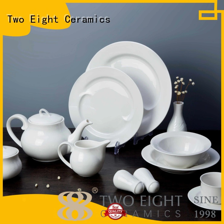 white porcelain tableware hotel huan two eight ceramics manufacture