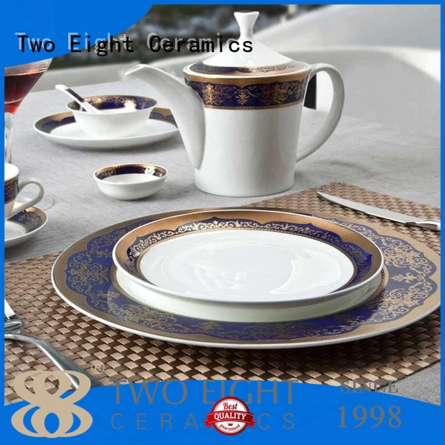 Two Eight hotel restaurant chinaware supplier wholesale for bistro
