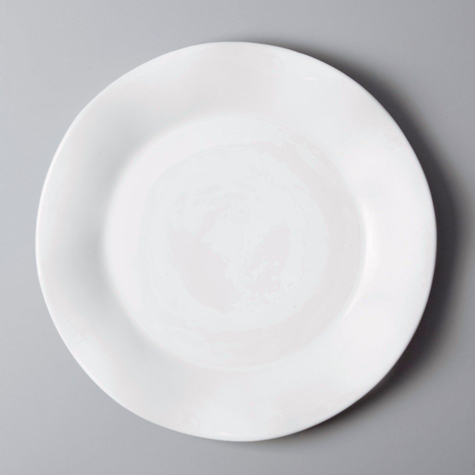 Two Eight fashion white porcelain platter Italian style for dinning room-2