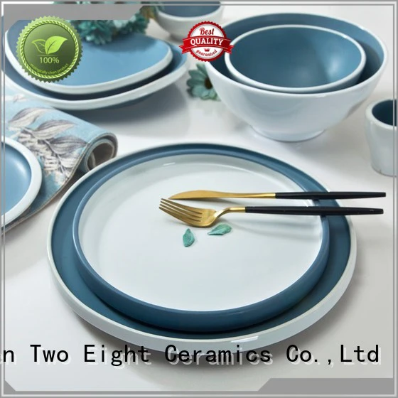 classic porcelain plate set series for restaurant