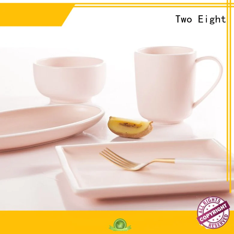 Two Eight colorful porcelain dinner set sale directly sale for home