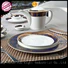 fine white porcelain dinnerware decal fine china tea sets Two Eight