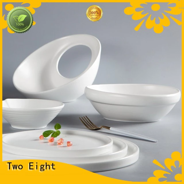 Two Eight Brand oragne dinner cai two eight ceramics manufacture